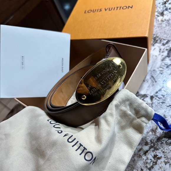 Authentic Louis Vuitton belt Articles de Voyage - Picture 3 of 7